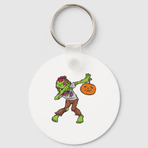 Chaveiro Dabbing Zombie Halloween Dab Funny Gift design