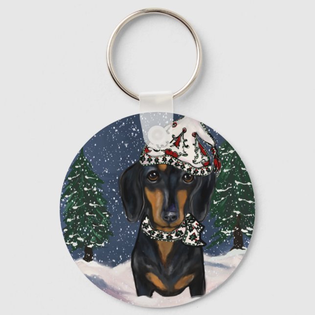 CHAVEIRO DACHSHUND   (Frente)