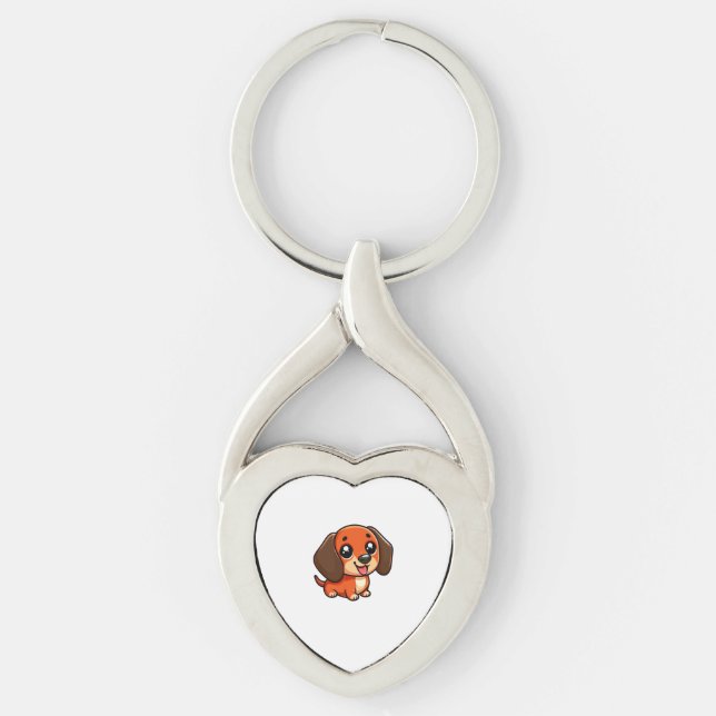Chaveiro Dachshund (Frente)