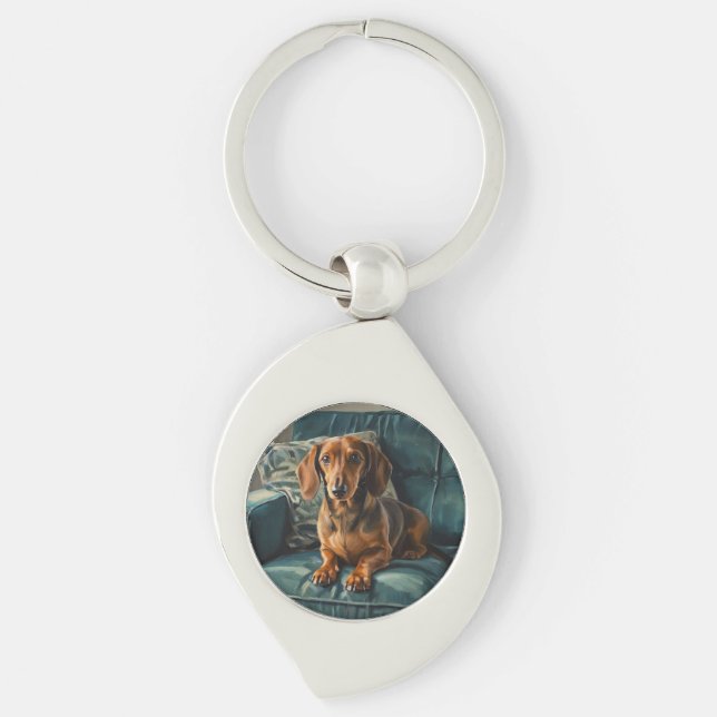 Chaveiro Dachshund (Frente)