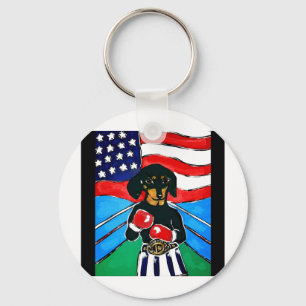Chaveiro Dachshund Boxer