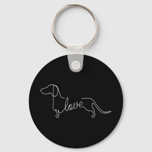 Chaveiro Dachshund Chiweenie Wiener Cão Adoro Arte