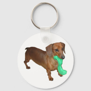 Chaveiro Dachshund diminuto