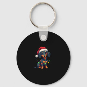 Chaveiro Dachshund Dogs Árvore Natal Sweater Xmas Gifts F