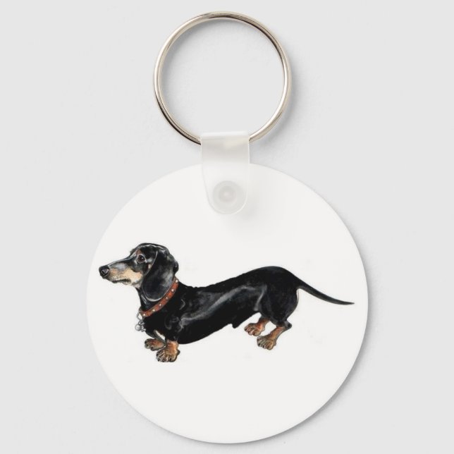 Chaveiro dachshund 'long dog ' key chain (Frente)