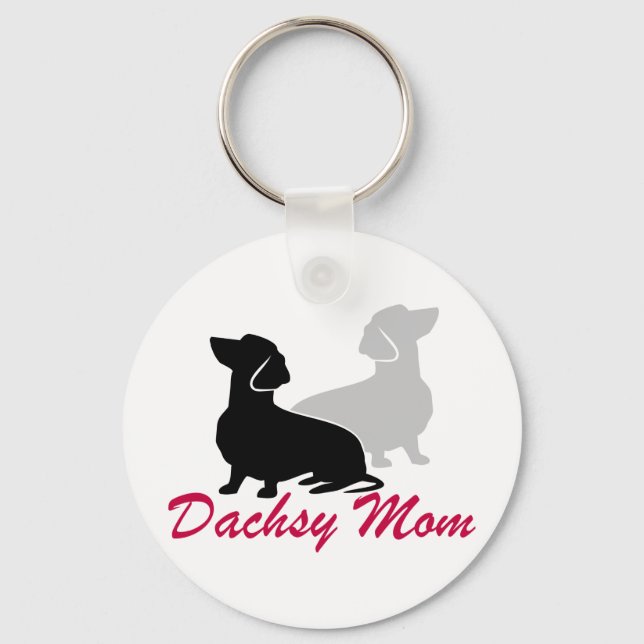 Chaveiro Dachshund Mãe (Frente)