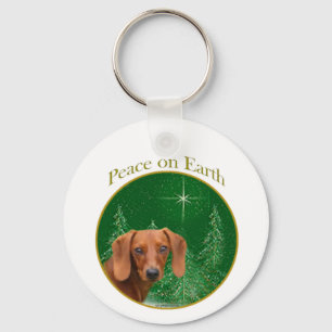 Chaveiro Dachshund Peace