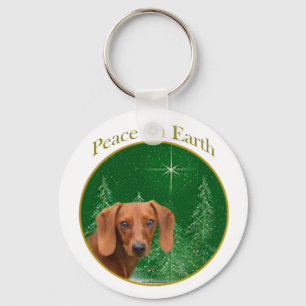 Chaveiro Dachshund Peace