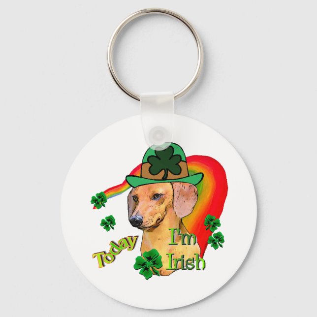 Chaveiro Dachshund St Patricks (Frente)