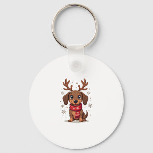 Chaveiro Dachshund Winter Joy