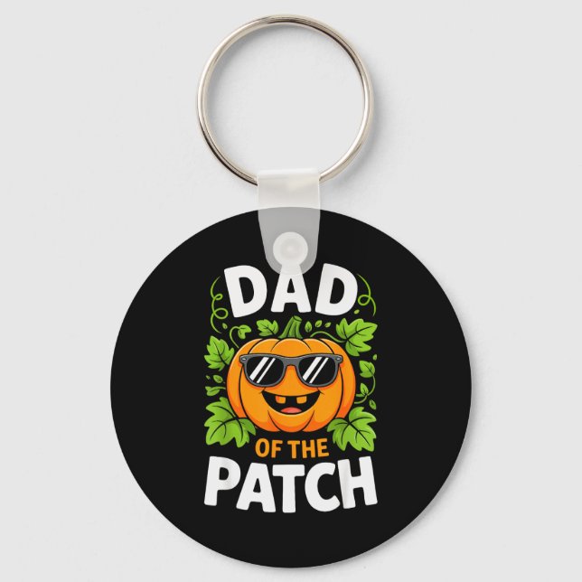 Chaveiro Dad Of The Patch Shirt Halloween Men Daddy Pumpkin (Frente)