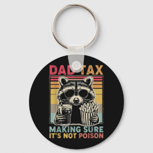 Chaveiro Dad Tax Garantindo que não seja venenoso Dia dos P