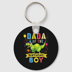 Chaveiro Dada Do Birthday Boy T-rex Dinossaur Aniversário F