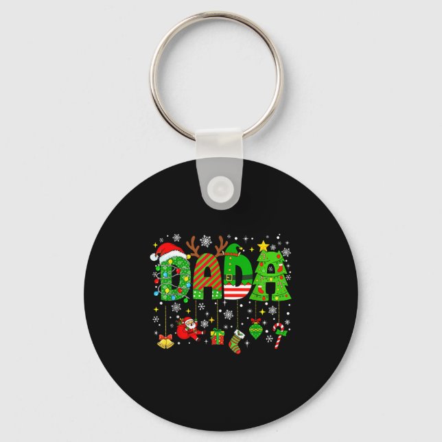 Chaveiro Dada Matching Funny Christmas Family Couple Xmas S (Frente)