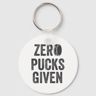 Chaveiro Dadas Zero Puck Sarcástico Hockey Adulto Masculino