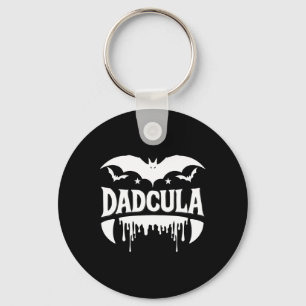 Chaveiro Dadcula Halloween Bat Vampire Presas Fluindo Efeit