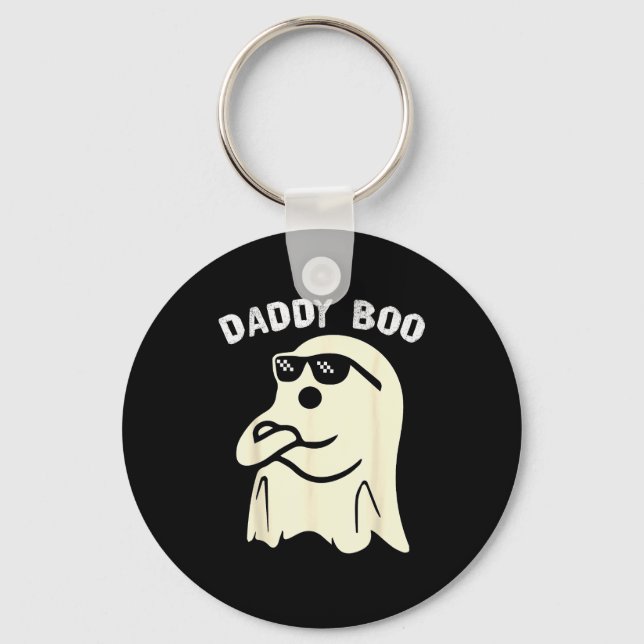 Chaveiro Daddy Boo Halloween Family Matching Costume Ghost  (Frente)