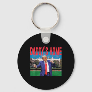 Chaveiro Daddys Home Trump Pink Trump 2024 Take America Bac