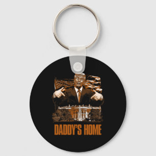 Chaveiro Daddys Home White House Trump 2024 Eleição
