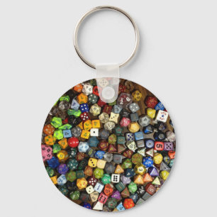 Chaveiro Dados do jogo RPG