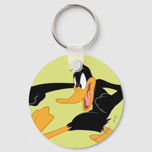 Chaveiro DAFFY DUCK™ Balançando uma almoça (Frente)