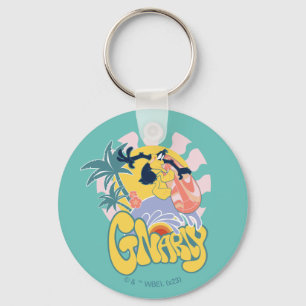 Chaveiro DAFFY DUCK™ Surfing - Gnarly