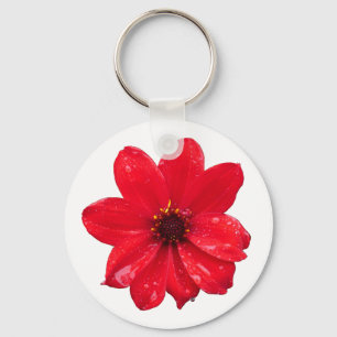 Chaveiro Dahlia na chuva