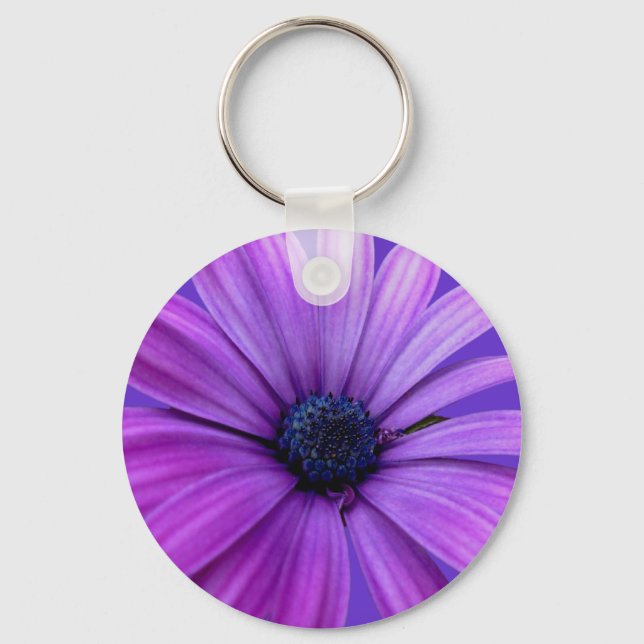 Chaveiro Daisy Key Chains Belos presentes na margarida azul (Frente)