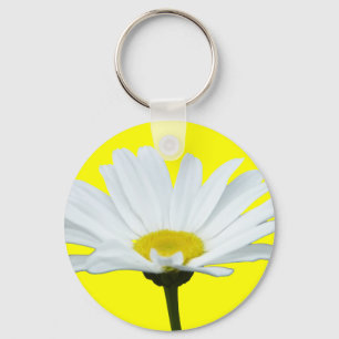 Chaveiro Daisy Key Chains Cheerful Yellow Flower Gifts