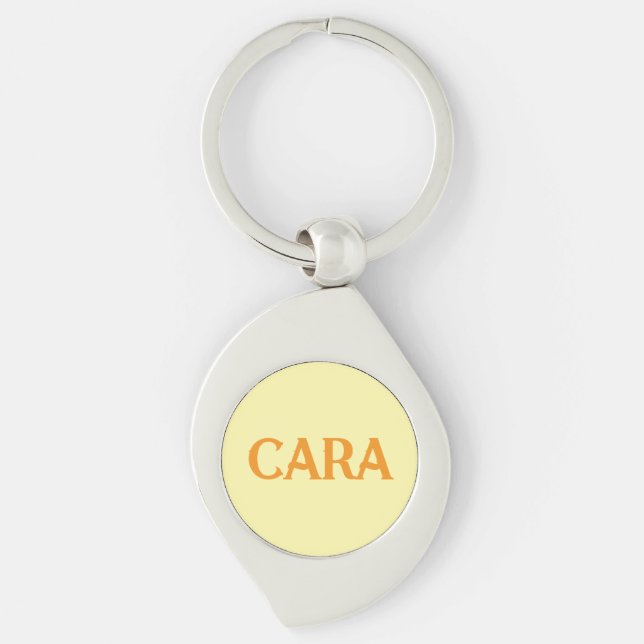 CHAVEIRO DAMA DE HONRA COM NOME & TEXTO PERSONALIZADO SIMPL (Frente)