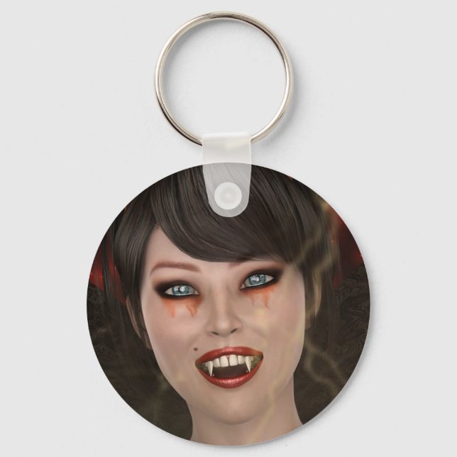 Chaveiro Dama Vampira (Frente)