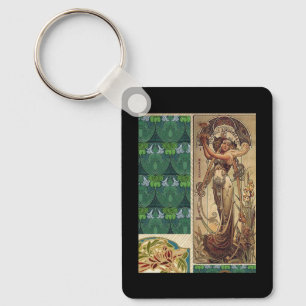 Chaveiro Damas Art Nouveau