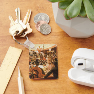 Chaveiro Damas Esportistas (ou Amante do Circo) de James Ti