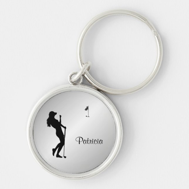 Chaveiro Damas Golfer Personal (Frente)