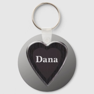 Chaveiro Dana Heart Keychain por 369MyName