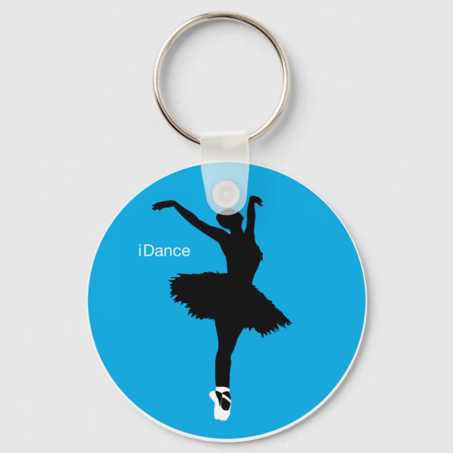Chaveiro Dança (Azul) (Frente)