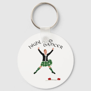 Chaveiro Dança da Espada Highland Dancer Ghillie Callum