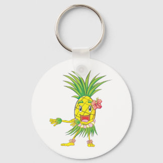 Chaveiro Dança Dançarina de Abacaxi Personalizada