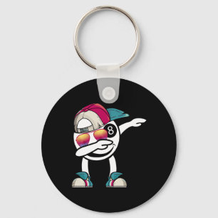 Chaveiro Dança de Bola Billiard Ball Ball Ball Piscina Bill