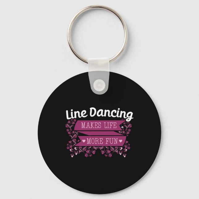 Chaveiro Dança de dança de linha executiva coreografada Dan (Frente)