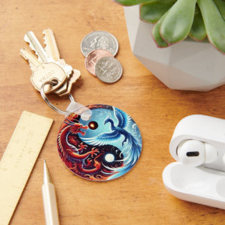 Chaveiro - Dança do Dragão e Phoenix