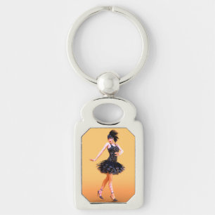 Chaveiro Dança Flapper Vintage