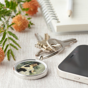 Chaveiro Dança na Cidade de Pierre Renoir, Arte Fina Vintag