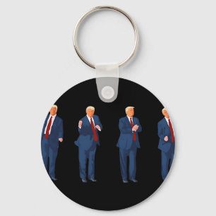 Chaveiro Dança Trump 4 De Julho Trump 2025