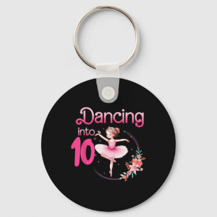 Chaveiro Dançando em 10 Ballerina 10ª Bola de Festa de aniv