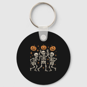 Chaveiro Dançando Esqueletos Dança De Halloween Macabre