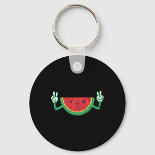Chaveiro Dançando Melancia Funny Summer Fruta Graphi
