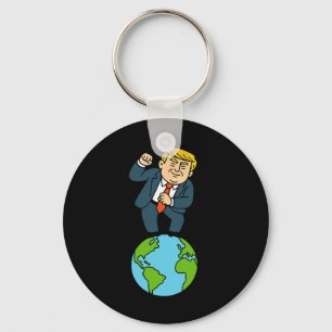 Chaveiro Dançando Trump Falando Engraçado 