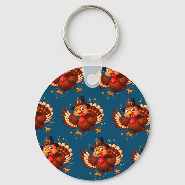 Chaveiro Dançar a Turquia (Frente)