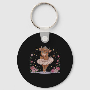 Chaveiro Dançarina Ballerina Dança de Balé de Vaca Bonita D